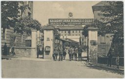 Praha Vršovice armáda Kasárna Jana Roháče z Dubé 1927