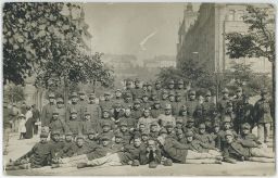 Praha Vršovice armáda C. a k. pěší pluk č. 88 1914