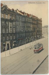 Praha Vršovice Palackého třída dnes ulice Moskevská