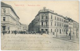 Praha Vršovice Nerudova ulice 1911