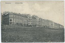 Praha Vršovice Hálkova třída dnes Kodaňská nakl. Cipra 1916