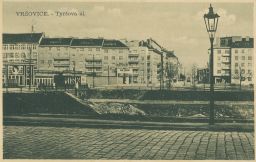 Praha Vršovice Tyršova dnes Žitomírská Jan Volák 1934