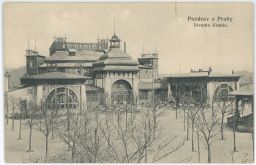 Praha Holešovice Lidové divadlo Uranie 1899