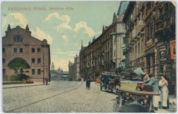Praha Holešovice Bělského třída dnes Dukelských hrdinů