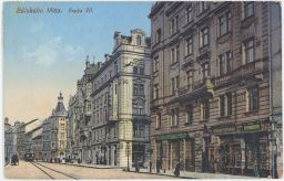 Praha Holešovice Bělského dnes Dukelských hrdinů 1928