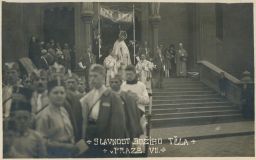 Praha Holešovice Slavnost Božího těla Kostel svatého Antonína Paduánského