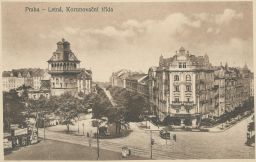 Praha Holešovice Letná Korunovační třída