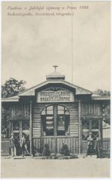 Praha Holešovice Jubilejní výstava v Praze radiotelegrafie 1908