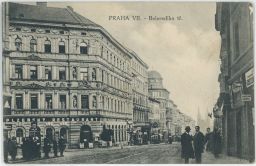 Praha Holešovice Belcrediho třída Milady Horákové Baťa Sojkov restaurant zmrzlina Gelato VKKV