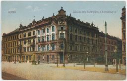 Praha Holešovice Letná Bubeneč Záložna Belkrediho Schnelova J.R.P.