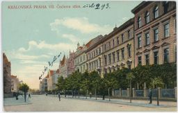 Praha Holešovice Čechova VKKV c.k.
