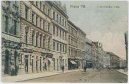 Praha Holešovice Belcrediho Milady Horákové Materialista parní mlékárna Vysočany