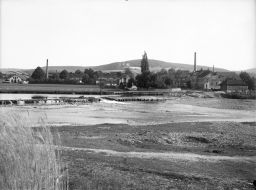 Sázava, sklárna, negativ 13x18