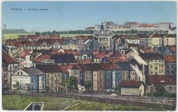 Praha Nusle Celkový pohled na Nusle roku 1916.