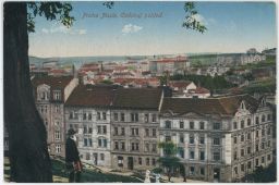 Praha Nusle celkový pohled Velkopopovická pivnice 1926