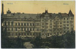 Praha Nusle Nuselská záložna v budově radnice, rok 1913