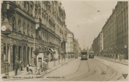 Praha Nusle Jaromírova ulice roku 1930