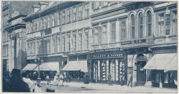 Praha Příkopy 14 Federer &Piesen továrna šněrovaček 1899