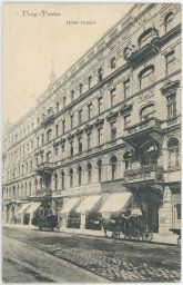 Praha Dlouhá ulice Hotel Palác Bristol c.k.