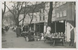 Praha Kampa trhovci 1941