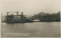 Praha Smíchov Resslova stavba Jiráskův most PF ing. Hlava Dr. Kratochvíl