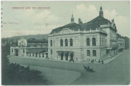 Praha Smíchov Národní dům Smíchovská tržnice 1910