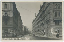Praha Smíchov Zborovská třída