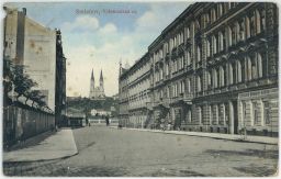 Praha Smíchov Vyšehrad U železničního mostu 1916