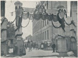 Praha Smíchov Zbraslavská výstava hlavní brána