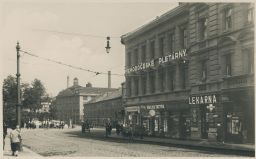 Praha Smíchov Plzeňská ulice spodní budovy již neexistují