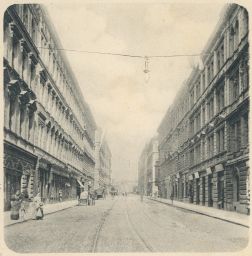 Praha Smíchov Palackého třída dnes Lidická