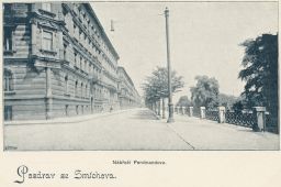 Praha Smíchov Ferdinandovo Janáčkovo nábřeží