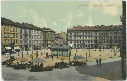 Praha Smíchov Jakubské náměstí 1910