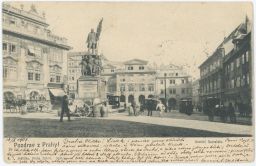 Praha Malostranské náměstí Radeckého 1903