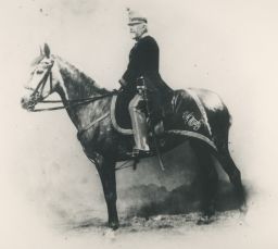 Praha pplk. městské pěchoty foto Brunner Dvořák cca 1898