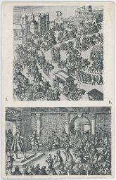 Praha Staroměstské náměstí poprava 27 českých pánů vydáno 1921