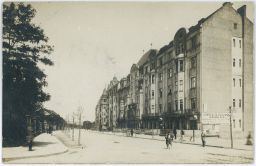Praha Smíchov Zíkova restaurace Koruna 1913
