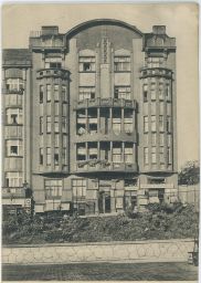 Praha Smíchov secesní dům nakl. Neubert 1931