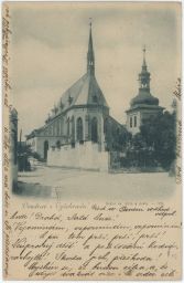 Praha Vyšehrad Kostel sv. Petra a Pavla 1900