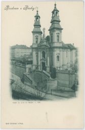 Praha Podskalí Kostel svatého Jana Nepomuckého Bellmann