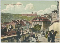 Praha Ulice Ke Hradu 1908