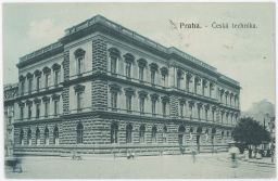 Praha Karlovo náměstí Česká technika 1909