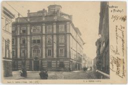 Praha četnická kasárna kostel sv. Máří Magdaleny nakl. Tožička 1901