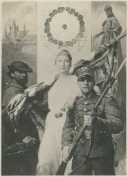 Praha slavnostní terč národní gardy 1 1935