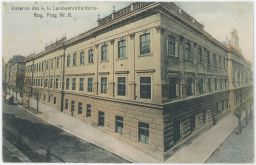 Praha Kasárna c.k. 8. zeměbraneckého pluku č.8