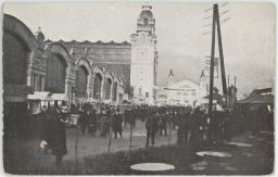 Praha Holešovice Průmyslový palác výstava V.K.K.V.