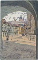 Praha Malostranské náměstí