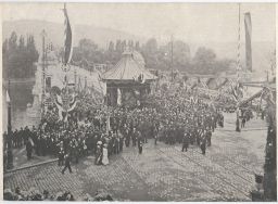 Z návštěvy císaře a krále Františka Josefa I. v Praze 1901