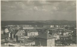 Praha Střešovice panoramatický pohled Vořechovka Ořechovka FotoFon 1929