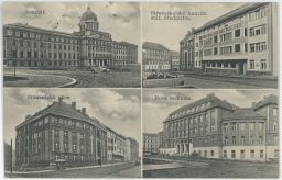 Praha Dejvice studentské budovy foto Dolejš 30. léta